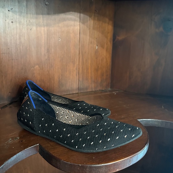 Rothy's Polka Dot Point Flats - Picture 1 of 6